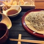 Teuchi Soba Dokoro Nihachi Ya - 天ぷら蕎麦¥1300