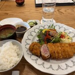 Petit Restaurant Naitou - ランチのヒレカツ200g （ご飯普通盛り）    2,700円