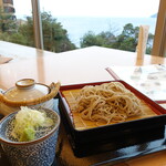 伊豆高原オーシャンビューレストラン 湯羅 - せいろ蕎麦(770円）