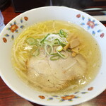 おんじき庭本 - 旨塩ラーメン（870円）