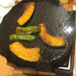 箱屋 - 野菜も焼けました