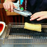 田舎料理 吉野 - ｢焼いなり｣280円