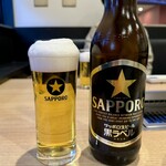 Shokudoen - ビール大瓶 880円