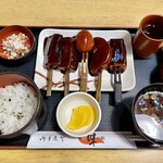 盛田 味の館 - おでん定食(菜めし変更)