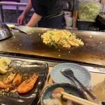 Monja to Teppan Yaki Pokopen. - 