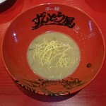 Ramen Zundouya Matsue Kuroda Ten - 半替玉