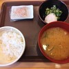 Sukiya Yongo Morioka Ueda Ten - まぜのっけ朝食（とん汁変更，ご飯ミニ）