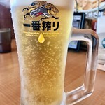 Kyubeeya Minamikashiwa Ten - 水曜日と金曜日は生ビールが半額です！通常495円が247円なんですよ〜✨