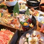 Shikisai Dining Annon - 期間限定の会席コース4200円　