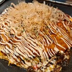 Okonomiyaki Teppanyaki Bonkuraya Dotonbori Ten - 豚玉