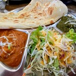 INDIAN TAJMAHAL - スペシャルランチ 1,098円
                      サグマッシュルーム、ブラウンカレー