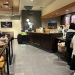 Starbucks Coffee Sano Puremiamu Autoretto Pureiguraundo Ten - 内観