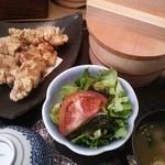 Shiroku jichu Ionmoru Hinode Ten - 唐揚げ定食☆924円