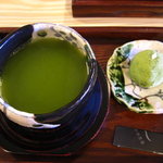 Ukai Chaya Shagu - 地茶（茶菓子付き）