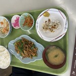 湾岸食堂ちば - 料理写真:所長の日替わり定食は青椒肉絲！