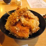 はし善 - 天丼 800円