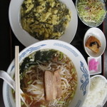 楊佳苑 - 日替わりランチ　醤油ラーメン