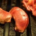 地鶏専科 ぺこぺこ - 焼き物（大和肉鶏 砂ずり）