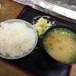 万ごろう - 御飯と味噌汁のセット