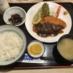 Beni Fuji Shokudo - トンカツ定食　1200円