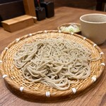 Ishi Usu Biki Ni Hachi Soba Soba Shiki Chunichi Biru Ten - もりそば