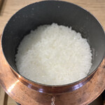 Japanese restaurant Hare to Ke - 銅羽釜ご飯