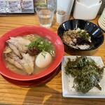 小豆島ラーメンHISHIO - 料理写真:セット