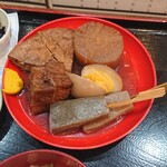 お多幸 - おでん定食800円