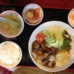 Shin Saien - 酢豚定食ランチ