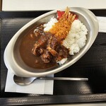 レッツゴーカレー - エビフライカレー(605円)です。