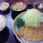 Ise Katsu Nishitomo Michino O Ten - おろしロースかつ定食