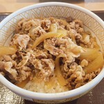 すき家  - 牛丼並つゆだくねぎだく(¥430-¥70)