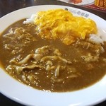 CoCo壱番屋 - 豚しゃぶカレー６８０円＋スクランブルエッグ１５０円　計８３０円