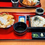 Soba Sho Izumo Yamamoto Ya Oomachi Ten - かつ丼定食