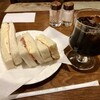 雅苑 - アイスコーヒー（500円）
ミックスサンドS（500円）