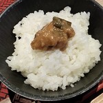 Yano Ya - 自家製ネギみそのせ御飯