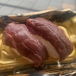 banikusemmonten suganoya Kumamoto Ekiten - 馬肉寿司（赤身）　500円