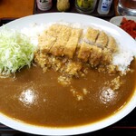 克芳 - ロースカツカレー（大盛り）