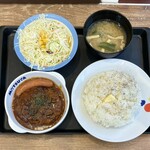 Matsuya Toshimaku Kaname Ten - ポーランド風ミエロニィハンバーグ定食 ¥930