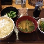 すき家 - まぜのっけごはん朝食