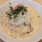 Taiko Udon - とりとキノコのチャウダーうどん