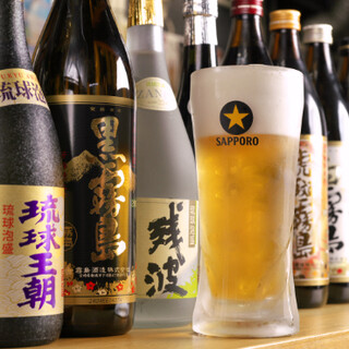 多彩なドリンクで乾杯！単品飲み放題もご用意しております♪