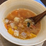 洋食 ランド - ミネストローネ具沢山