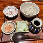 Teuchi Soba Kiri Umi - 蕎麦がき(小) 1200円