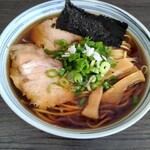 Chuka Soba Matoi - 温（並）カタメ、コイメ¥650