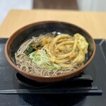 長岡やなぎ庵 - かき揚げそば（税込み５２０円）