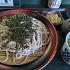 Soba Kiri Suzu An - ざる蕎麦700円、好きな柄の猪口です！