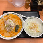 Hidakaya Soshigaya Daizo Ten - ピリ辛とんこつネギチャーシュー麺¥990