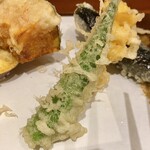 Tempura Kappou Tenya - オクラ