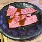 Kaiten Yakiniku Isshobin Nagoya Noritake Shinmachi Ten - 松阪牛カルビ　750円